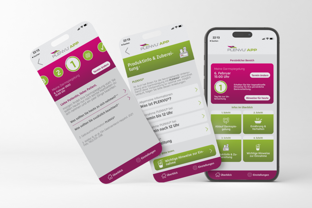 Plenvu App App Design